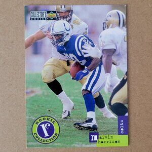 1996 Upper Deck Collectors Choice Marvin Harrison Rookie Rc U13 Colts
